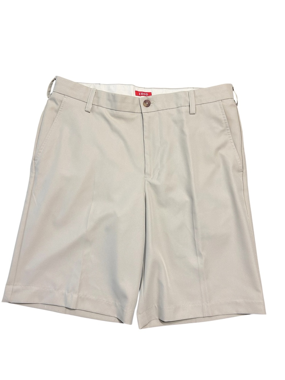 Izod Men's Flat-Front Shorts, Size 34